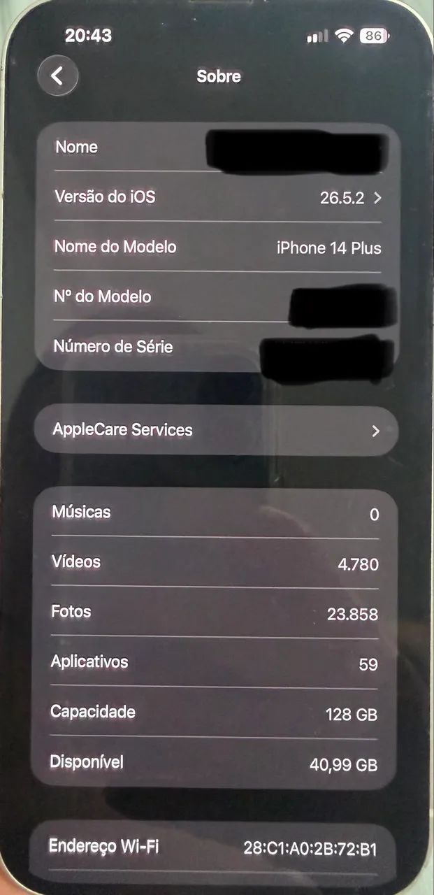 iPhone 14 Plus 128gb Branco - Foto 5
