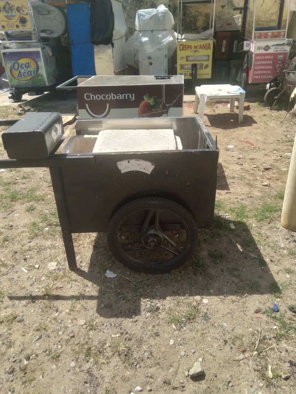 Carrinho de vende coco água cerveja etc  - Foto 2