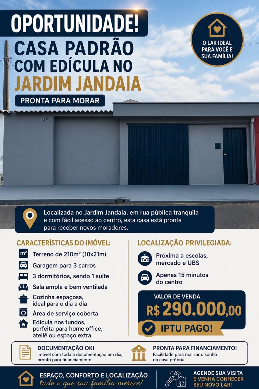 Casa Jardim Jandaia 