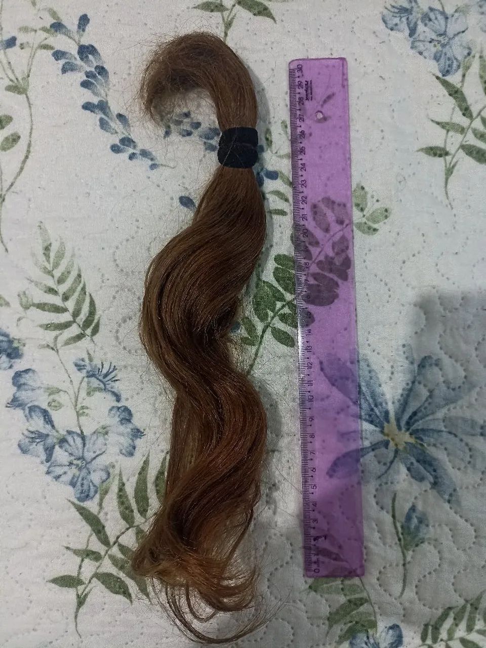 Cabelo virgem 30cm