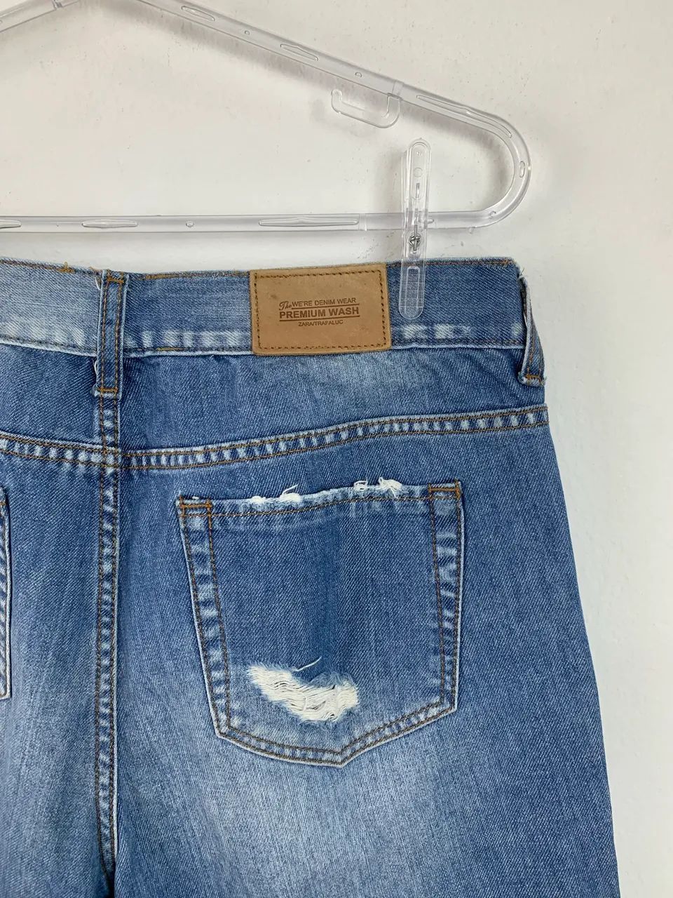 Calça jeans Zara feminina  - Foto 4