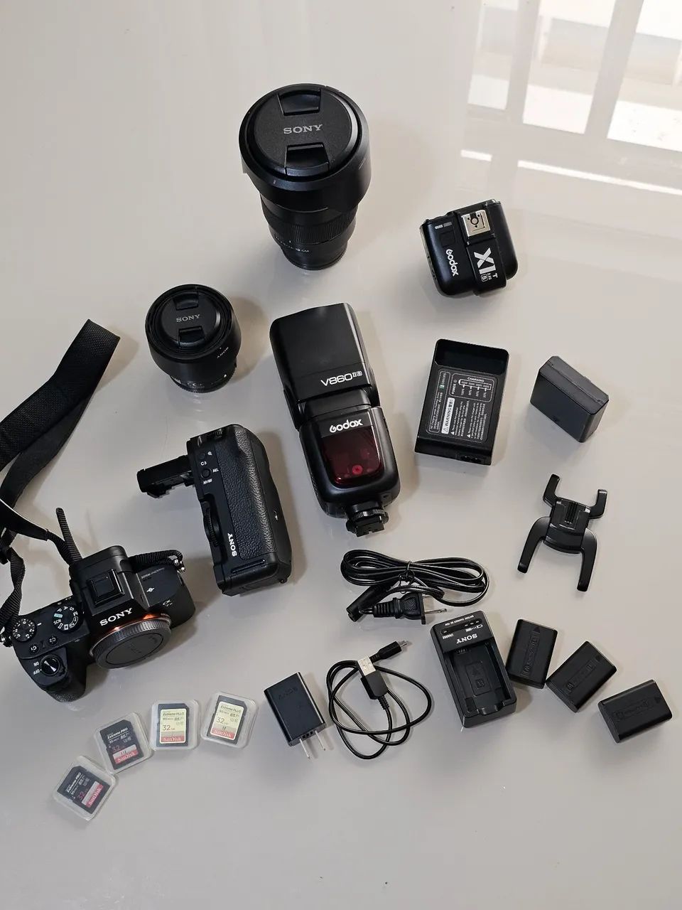 Câmera Sony Alpha 7 II corpo e Acessórios - Foto 5