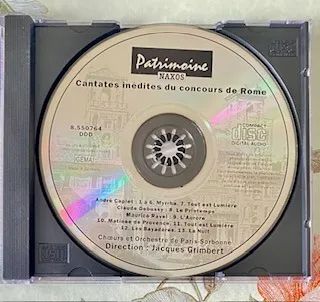 CD Cantates inédites du concours de Rome (made in Germany)  - Foto 5