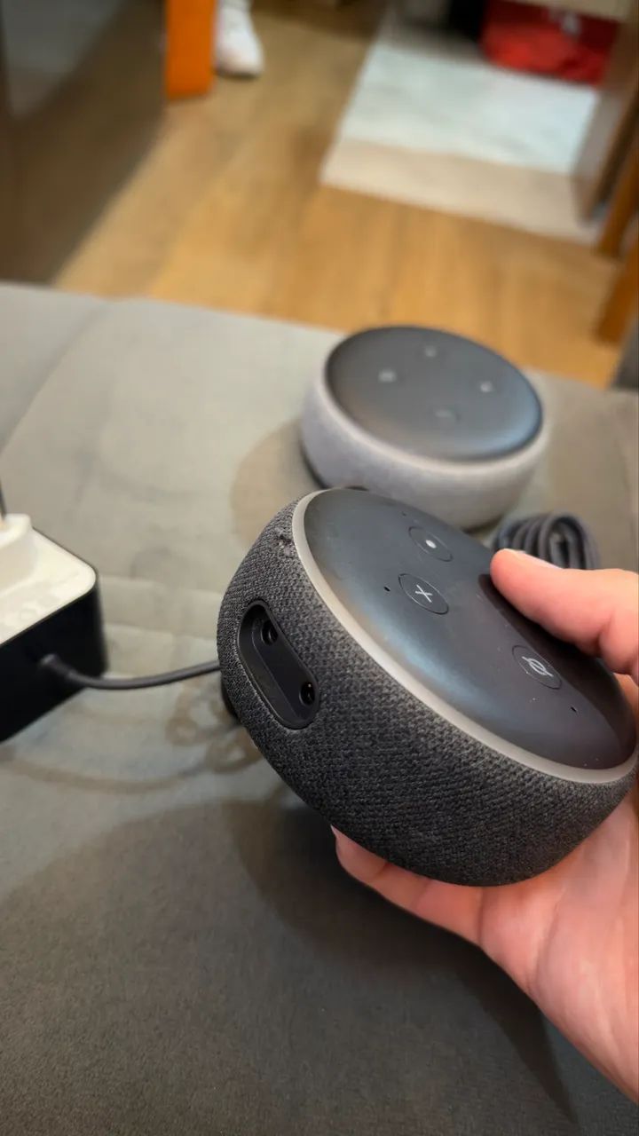 Kit 2 Amazon Echo Dot 3ª Geração Alexa - Originais - Funcionando Perfeitamente - Foto 3