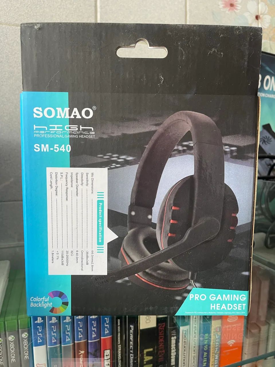 Headset Somaq lacrado
