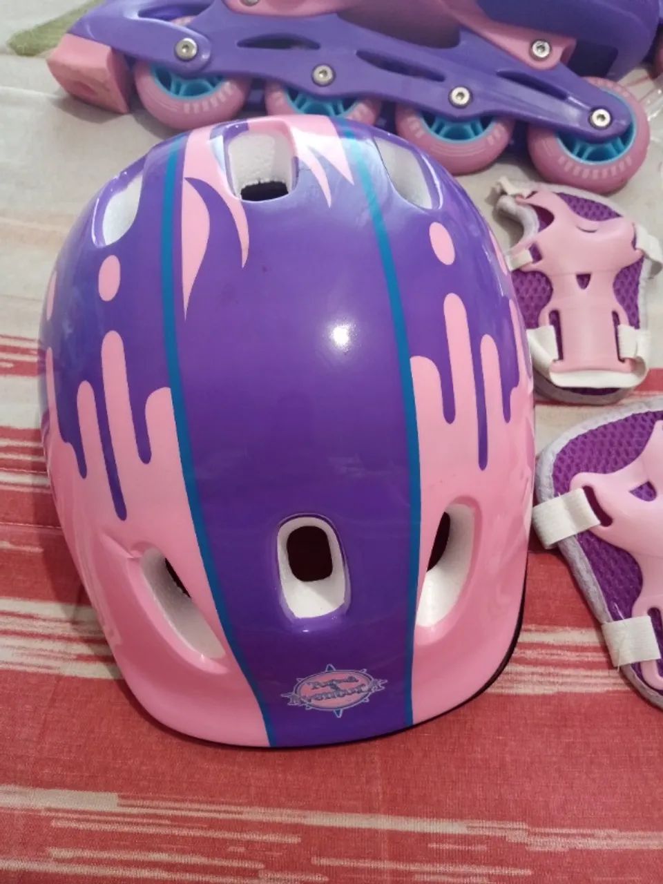 Patins roller inline 34-37 ate 60kg - Foto 5