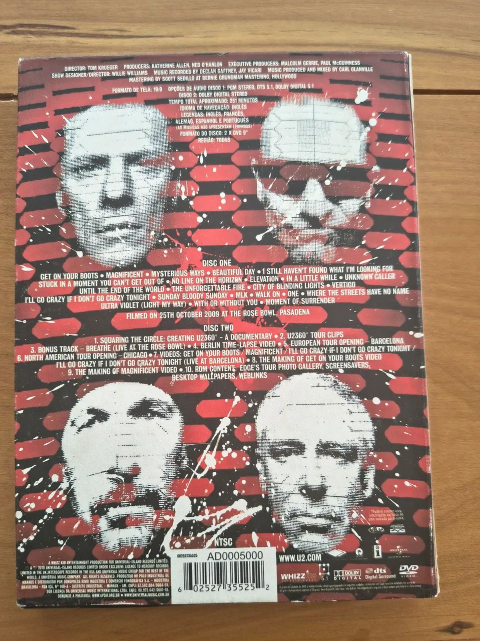 DVD U2 360 original  - Foto 2