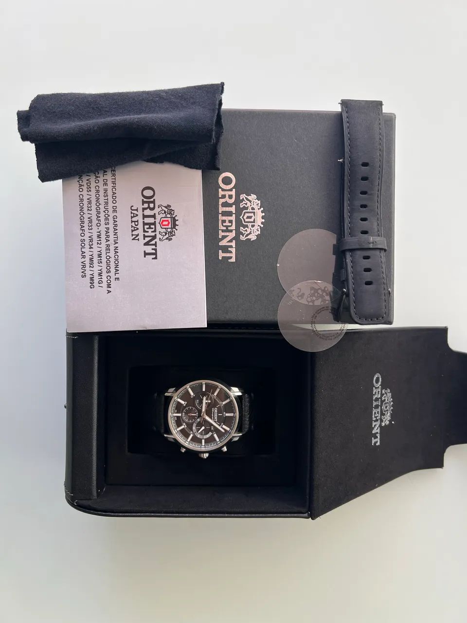 Vendo Relógio Orient Chronograph Japan - Foto 2