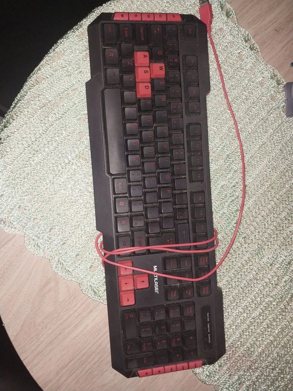 Teclado multilaser USB