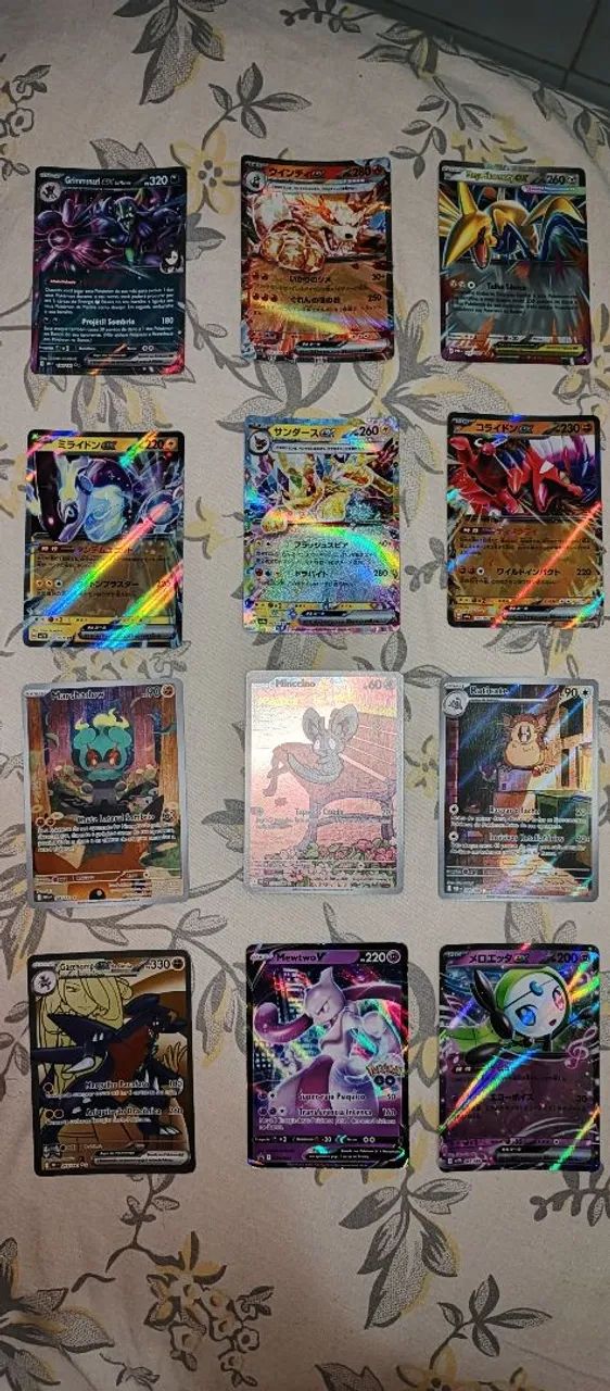 Vendo cartas pokemon variadas