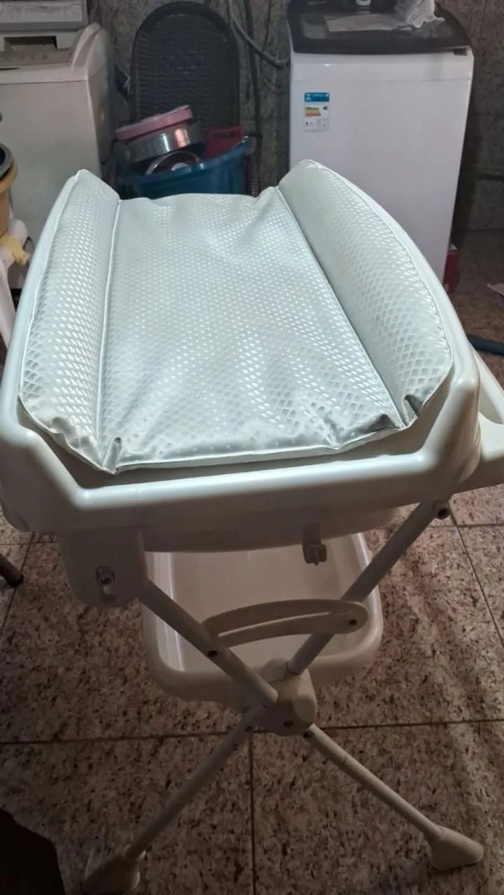 Banheira de bebê com trocador - Foto 2