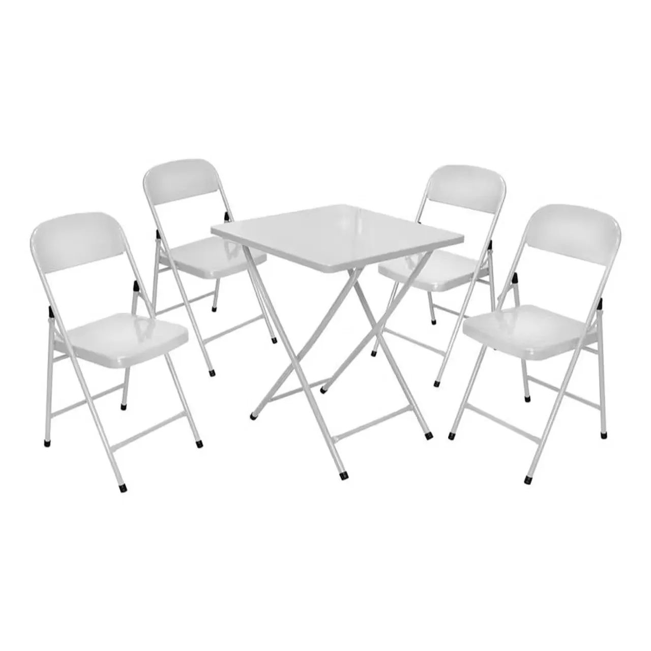 Conjunto mesa com 4 cadeiras dobravel bar - Foto 2