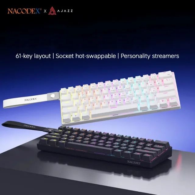 Teclado Mecânico Ajazz NK61 Nacodex