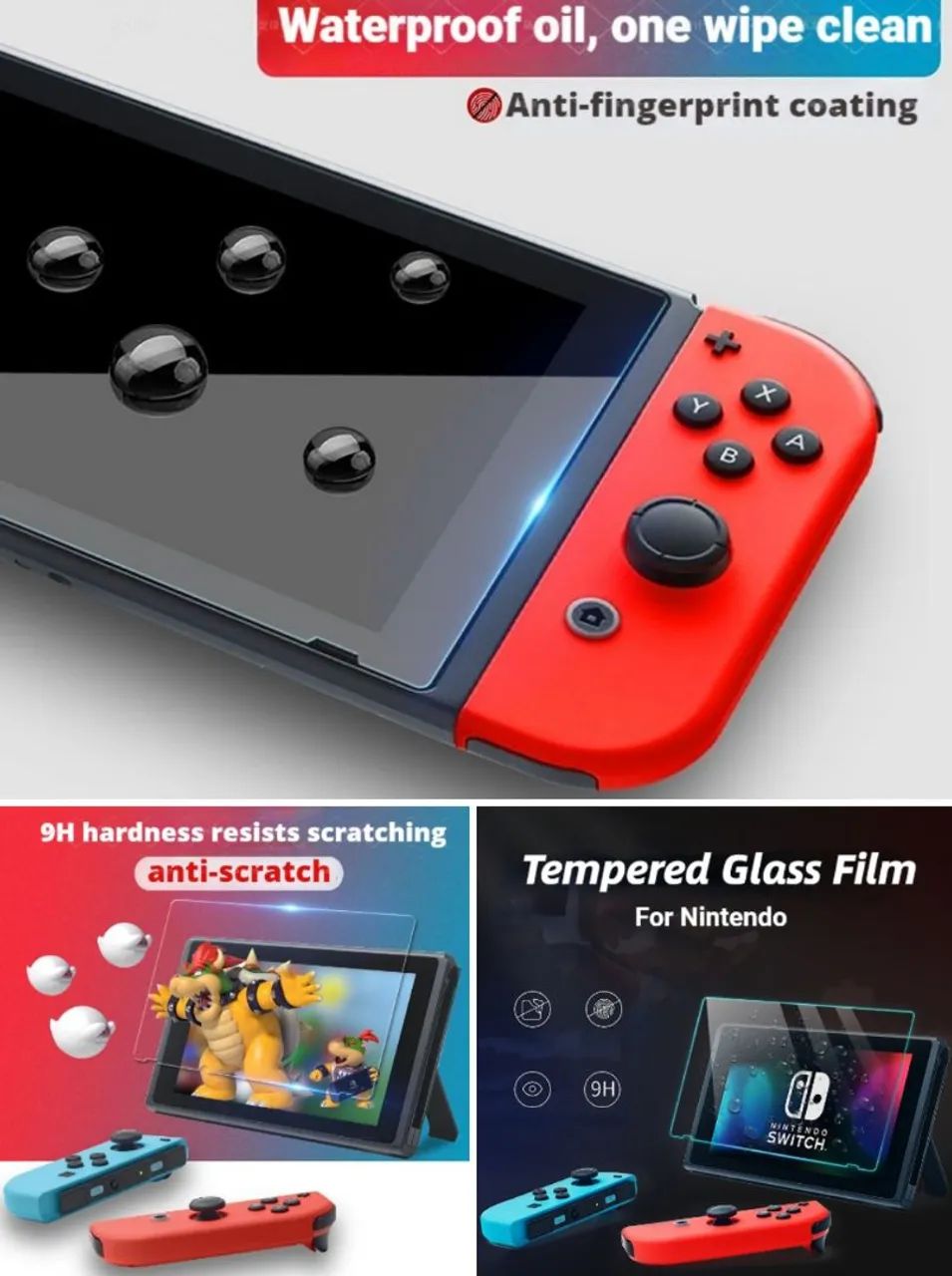 Acessórios p/ Nintendo Switch 1 & Oled