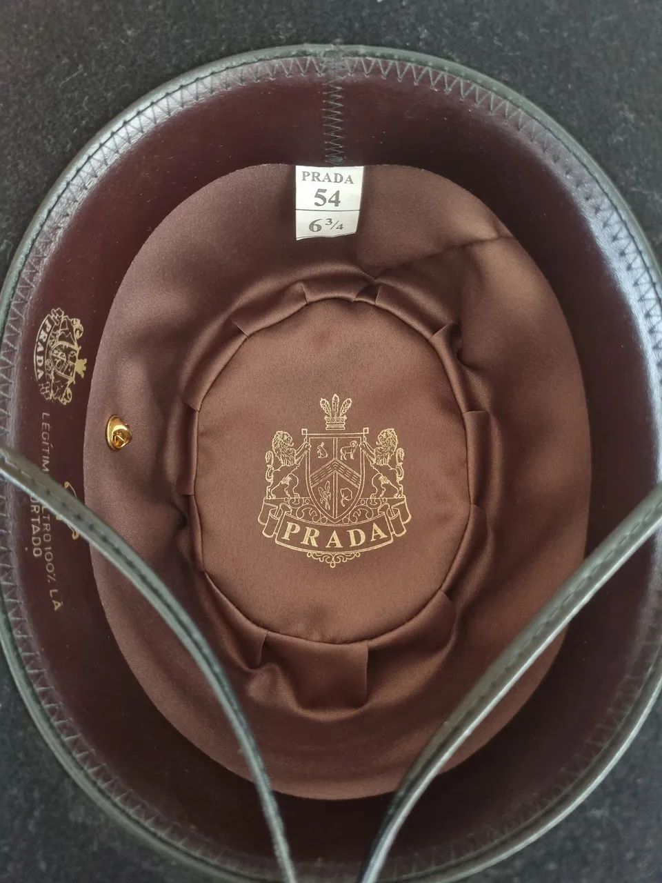 Chapéu Prada vintage feminino - Foto 2