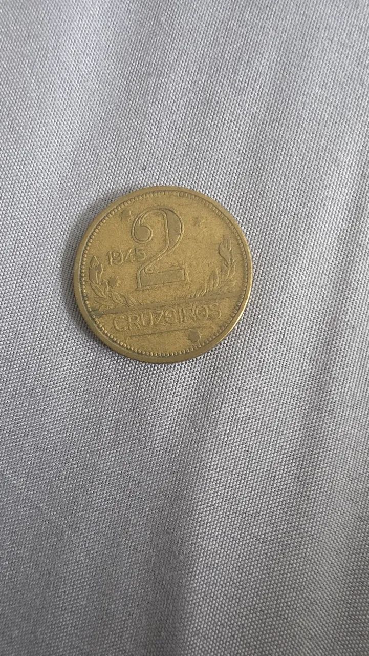 Moeda 2 cruzeiros 1945