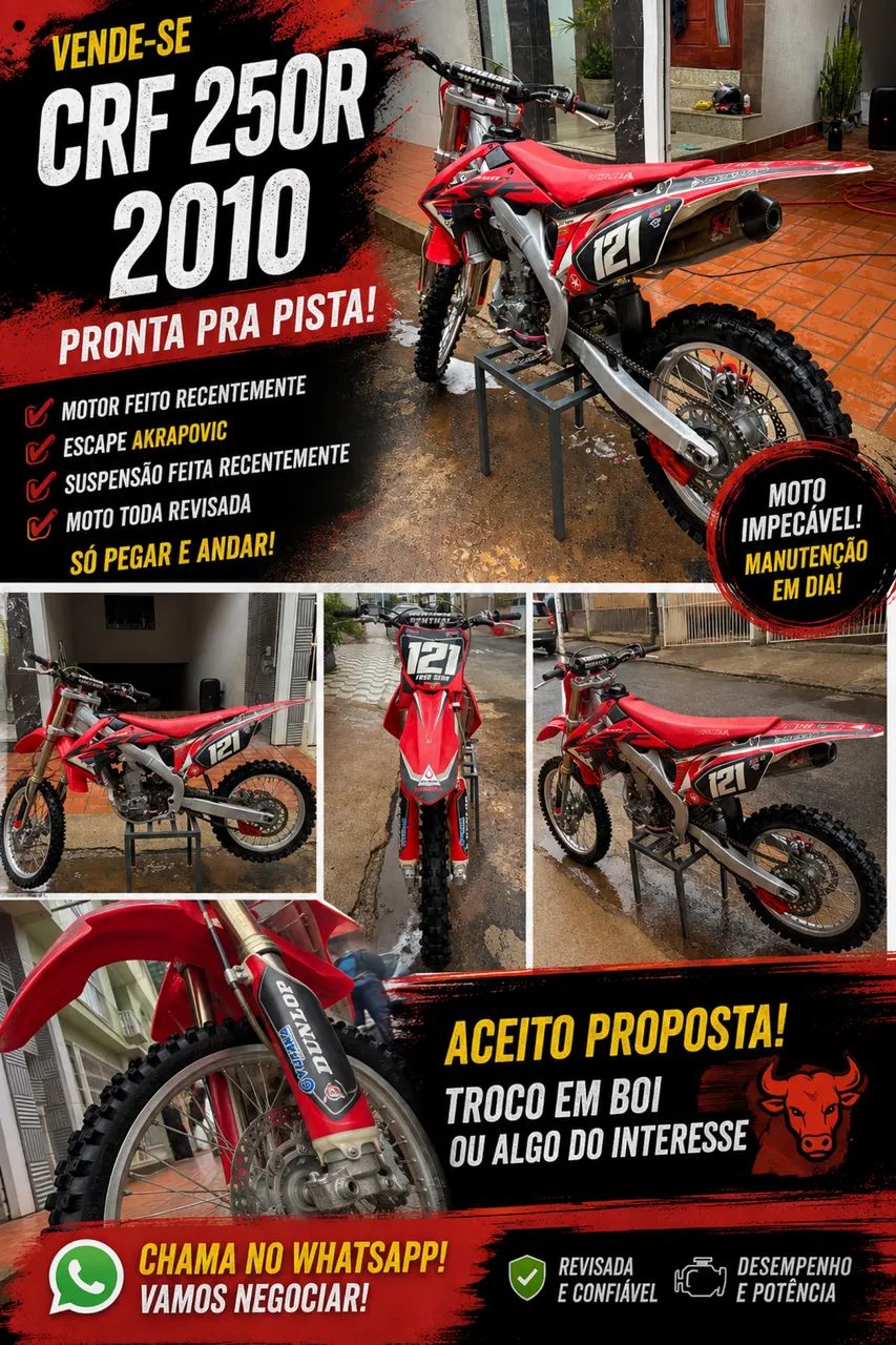 Crf 250r importada 