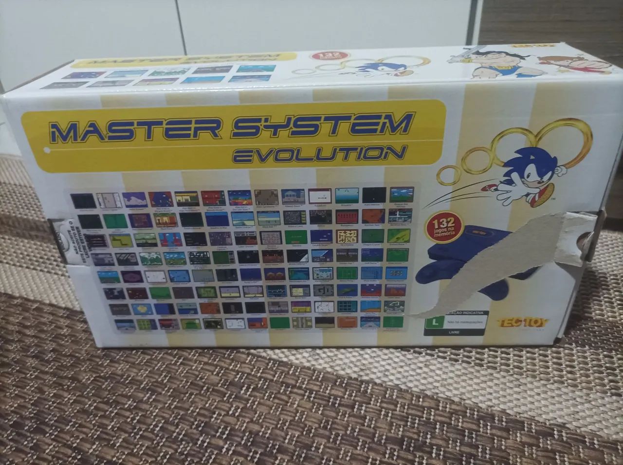 Caixa Master System Evolution com manual  - Foto 3