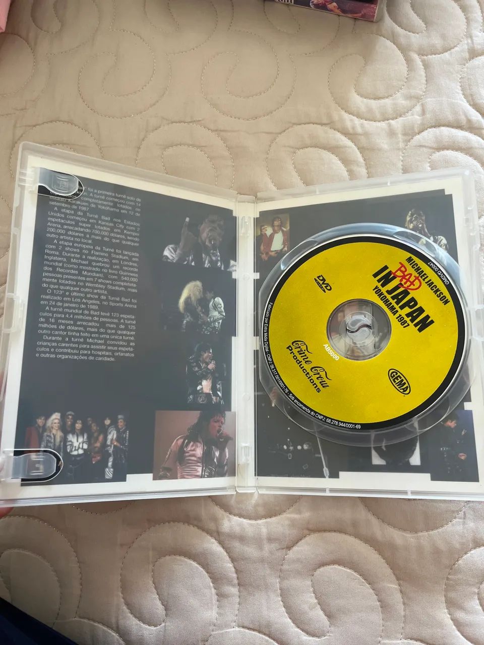 DVD MICHAEL JACKSON IN JAPAN - Foto 3