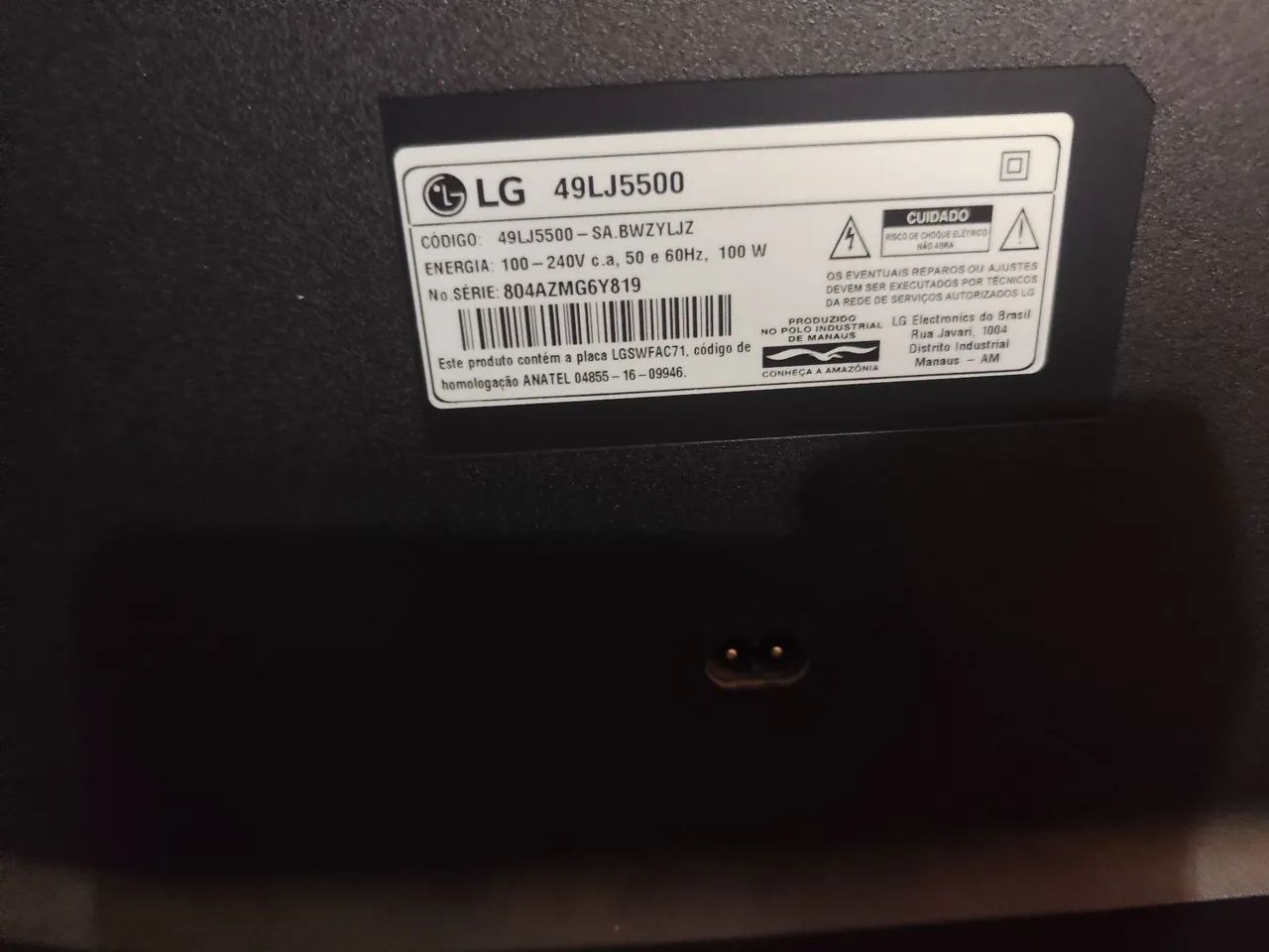 Venda se uma Smart TV LG 49UH6100 de 49 polegadas. - Foto 2
