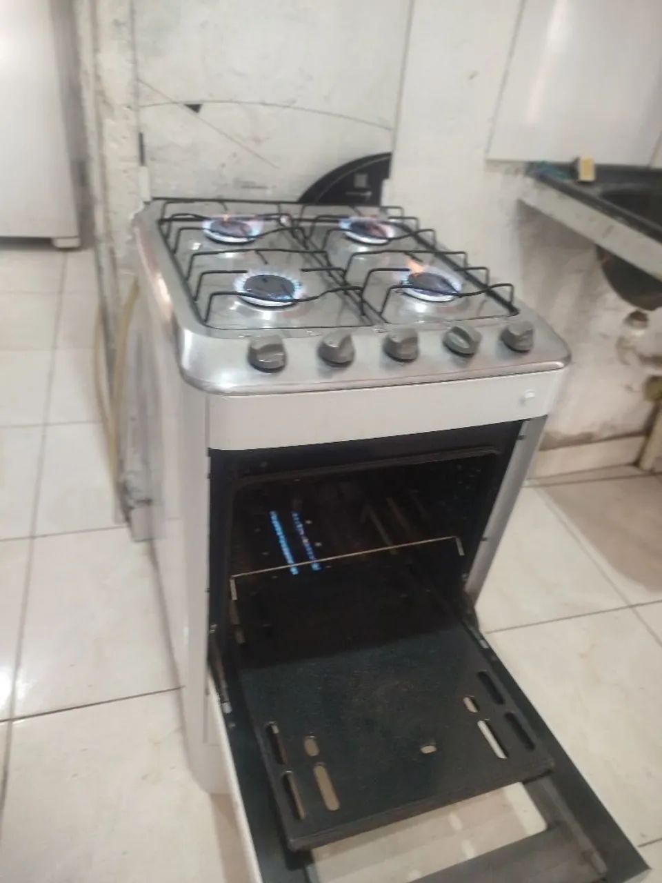 fogão usado não e automático  - Foto 2