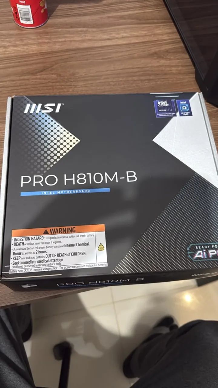 Processador Intel u5 225f + Placa mãe MSI Pro H810M - Foto 4