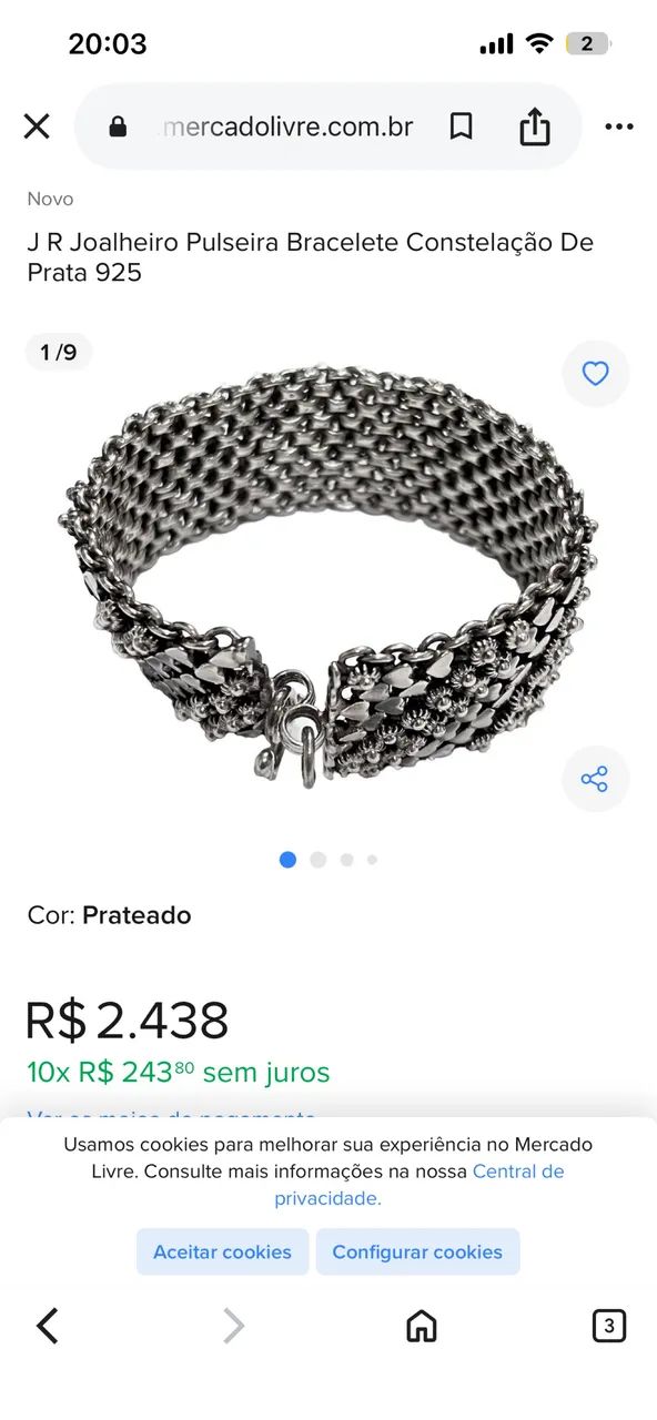 Corrente de Bali top  - Foto 3