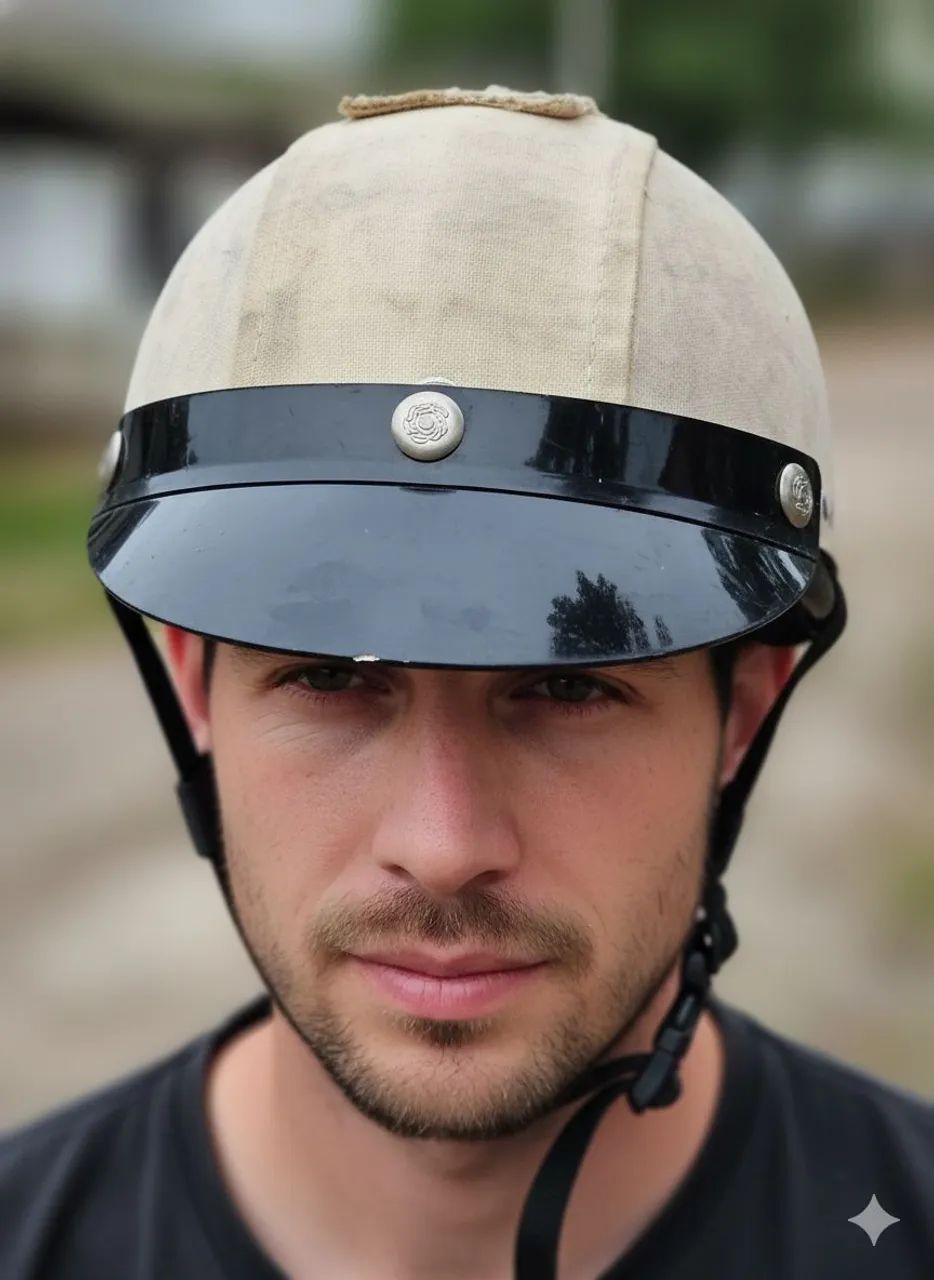 Capacete super estiloso 