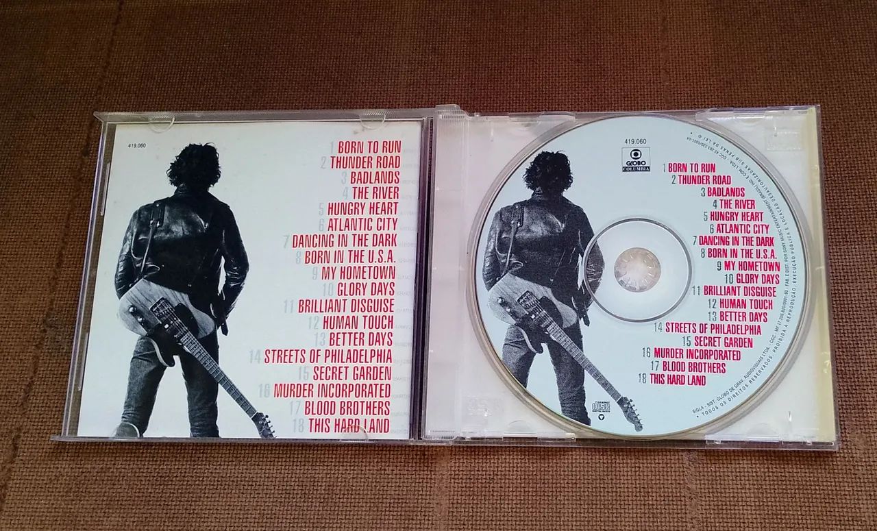 Cd Bruce Springsteen - Greatest Hits/Ed. Nacional/Excelente  - Foto 2