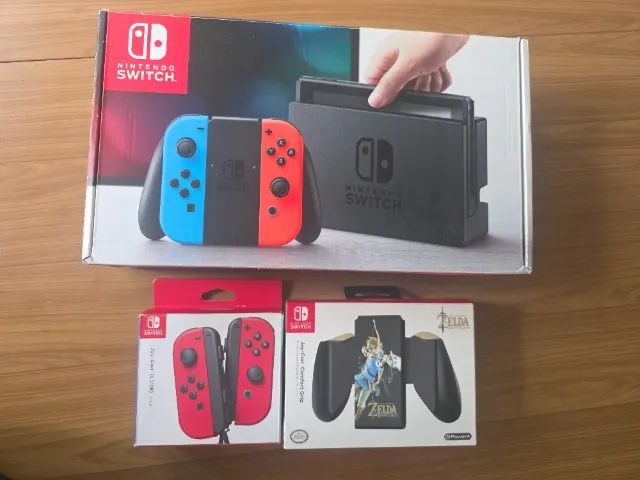 Nintendo Switch + Acessórios