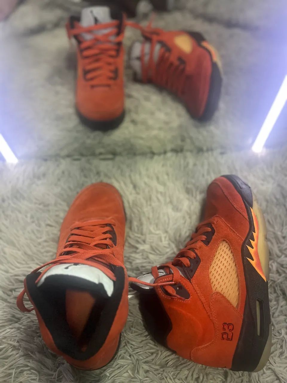 Air jordan 5 Retrô - Caixa e acessório - Foto 2