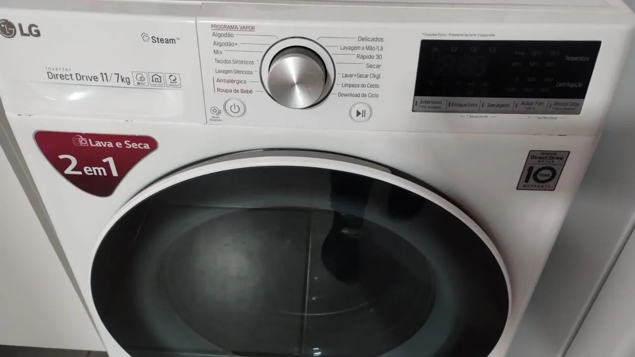 Máquina LG Lava e Seca