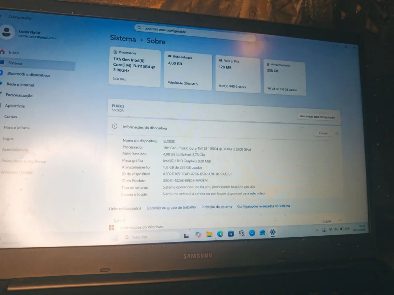 Notebook Samsung book 4 - Foto 3
