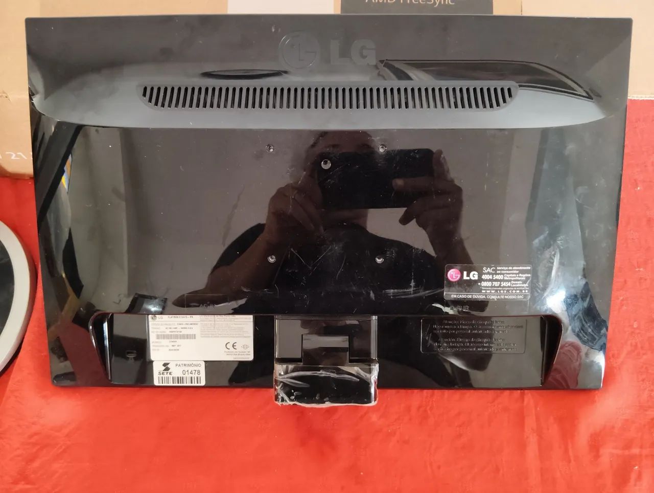 Vendo monitor LG 23 polegadas 100.00 ,incluindo teclado e mouse  - Foto 3