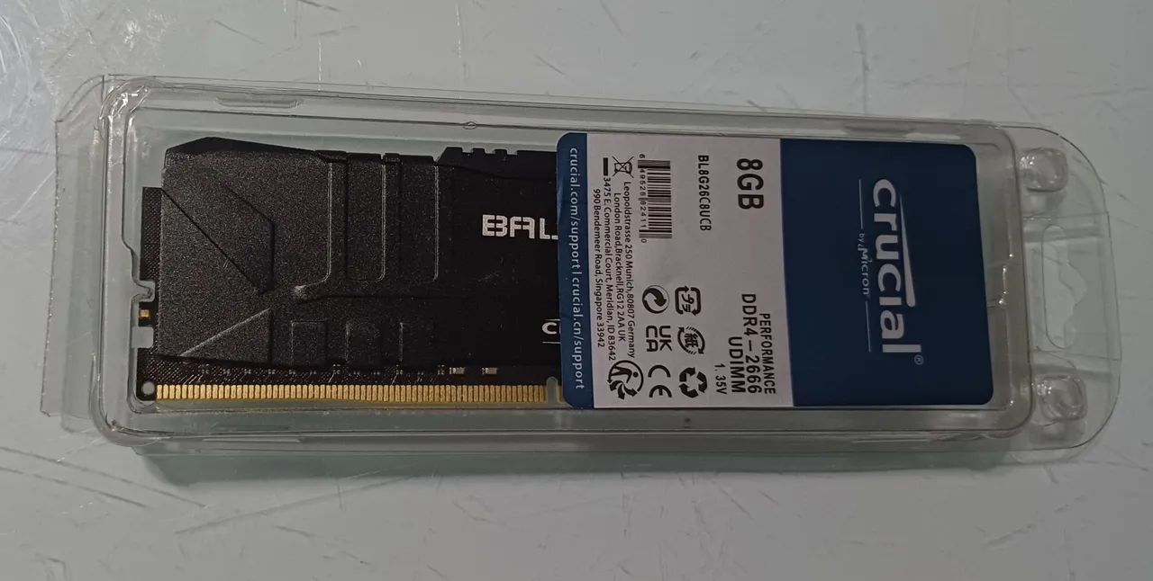Vendo memória RAM 8GB nova - Foto 4