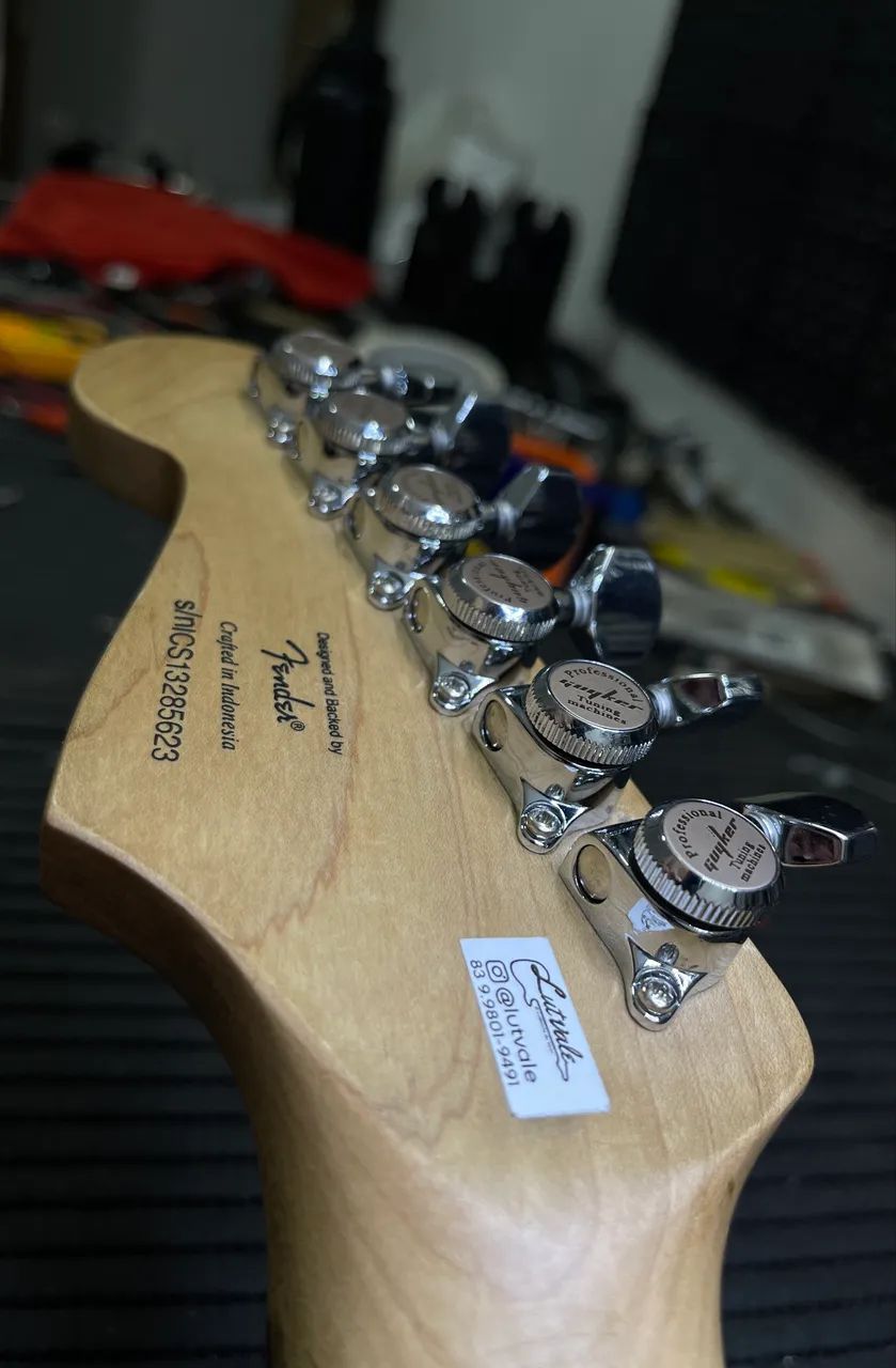 Guitarra Squier com upgrades (leia o anúncio) - Foto 5