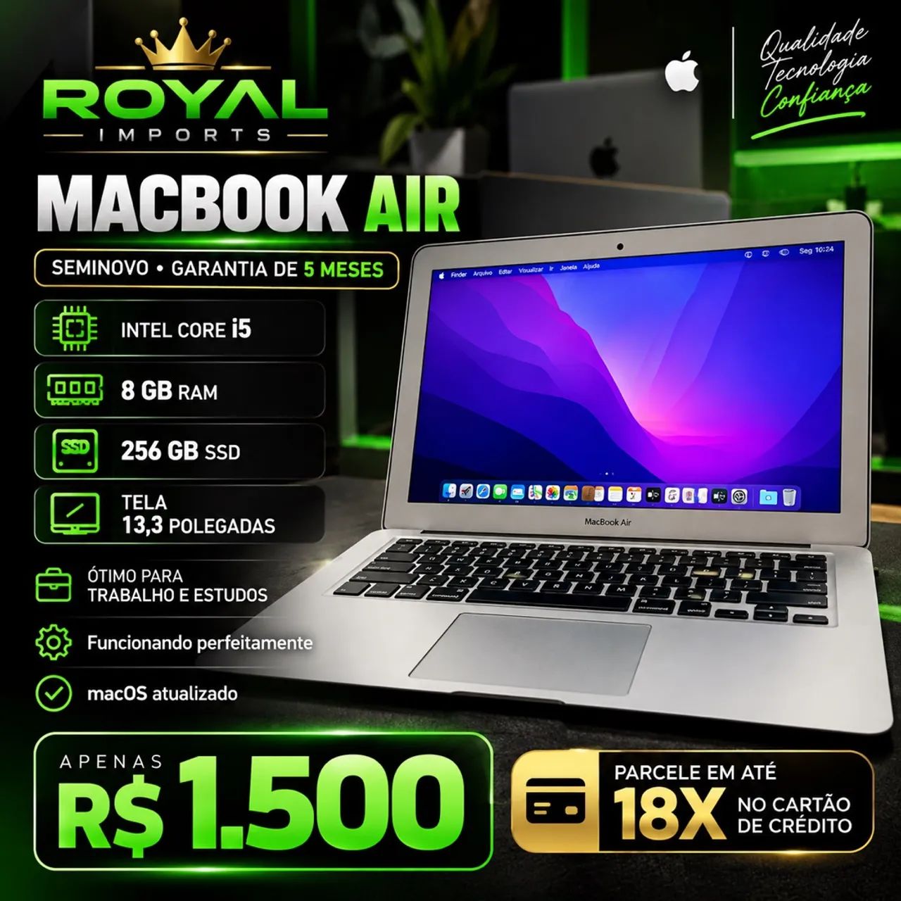MacBook Air 2015 I5 10 Geração  - Foto 2