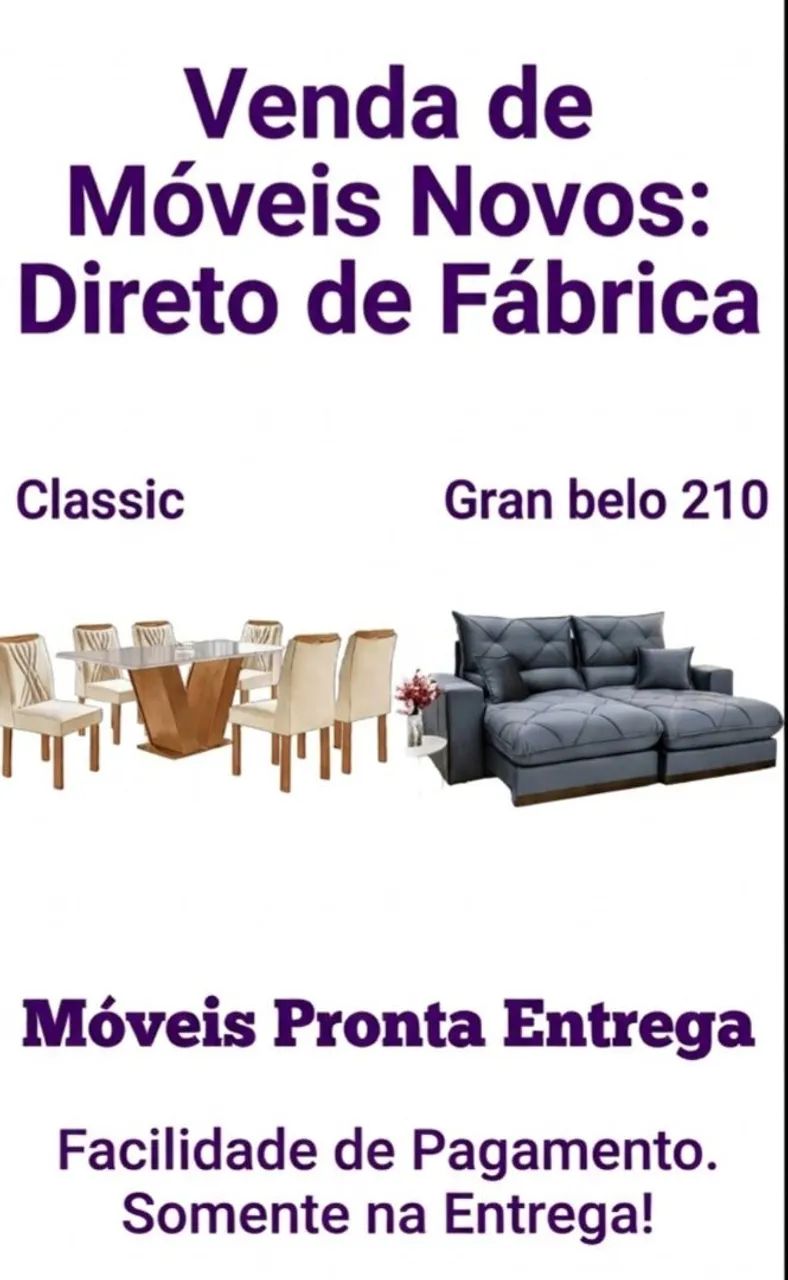 Móveis novos direto de fábrica