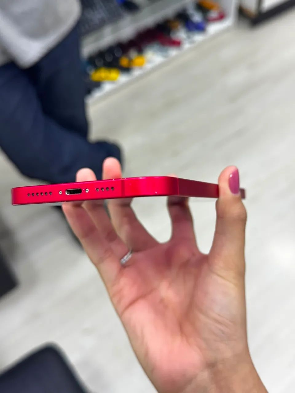 Troco iPhone 14 Plus Red em Poco x8 pró e pro max ou s25 fé  - Foto 5