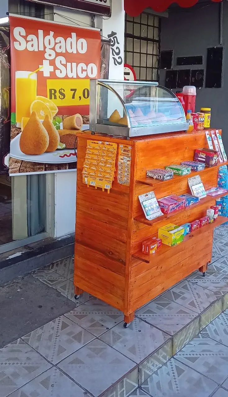 Balcão-Caixa c/ rodinhas - Foto 5