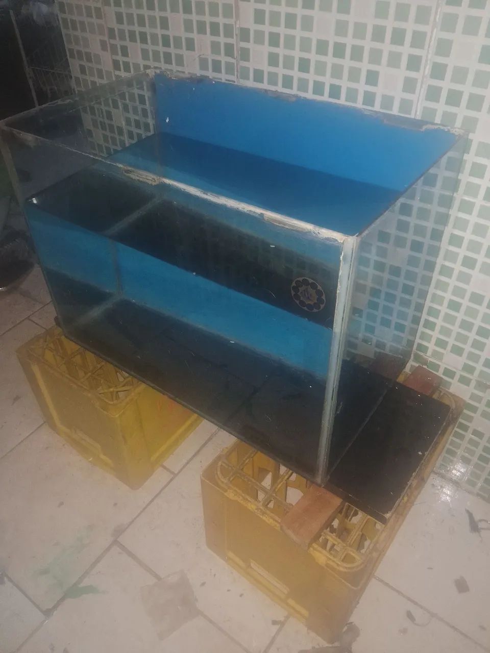 Aquário 90 cm cp 50 de altura  40 l vidro reforcado