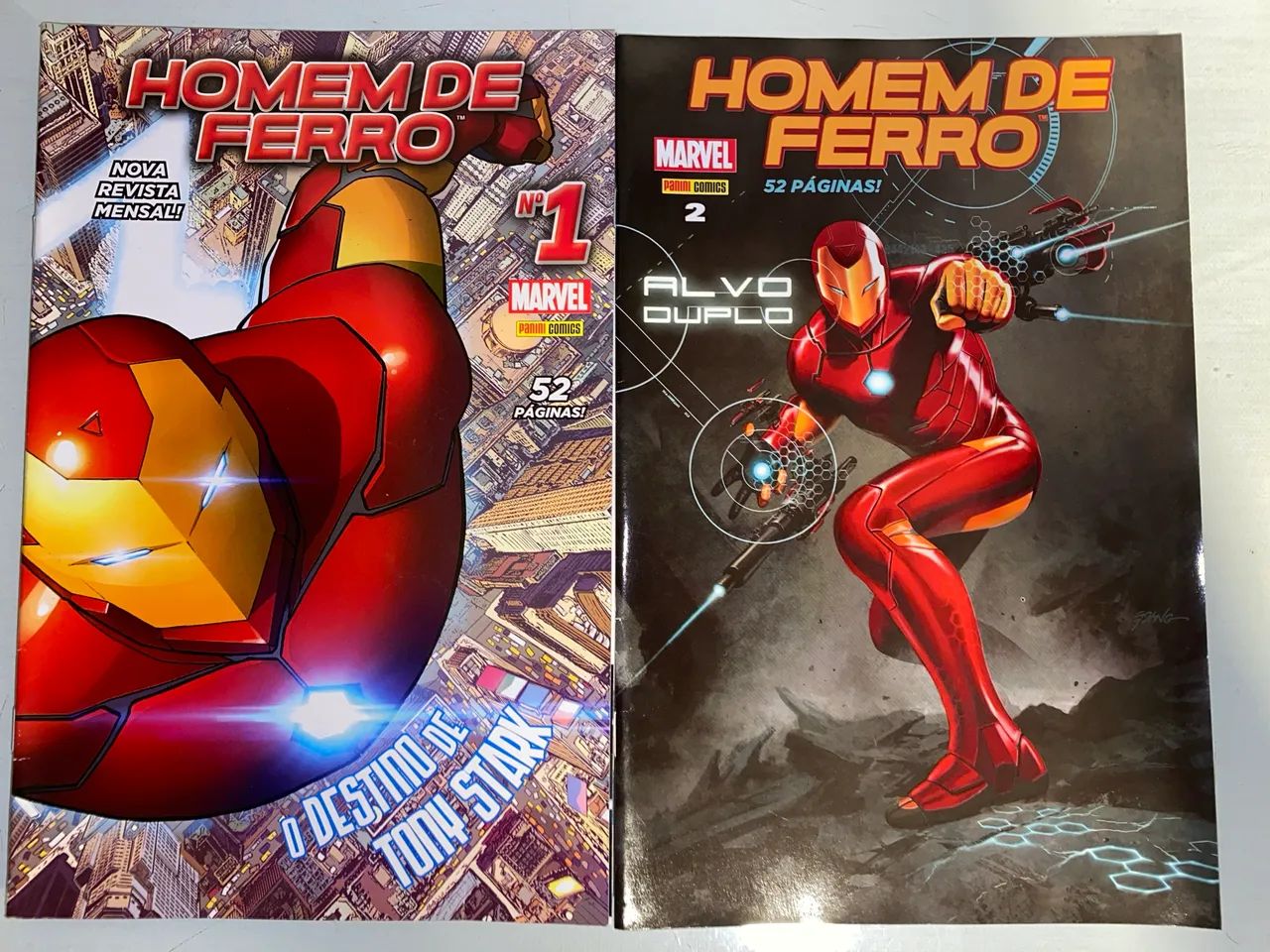 Homem de Ferro Nº 1 e 2
