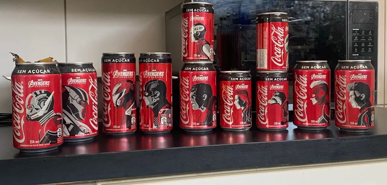 Latas coca cola AVENGERS - Foto 2