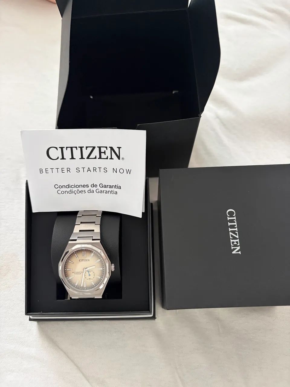 Relógio Citizen zenshin 60 titanium 