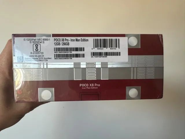 Smartphone Xiaomi POCO X8 Pro Iron Man 12Gb RAM 256GB  - Foto 5