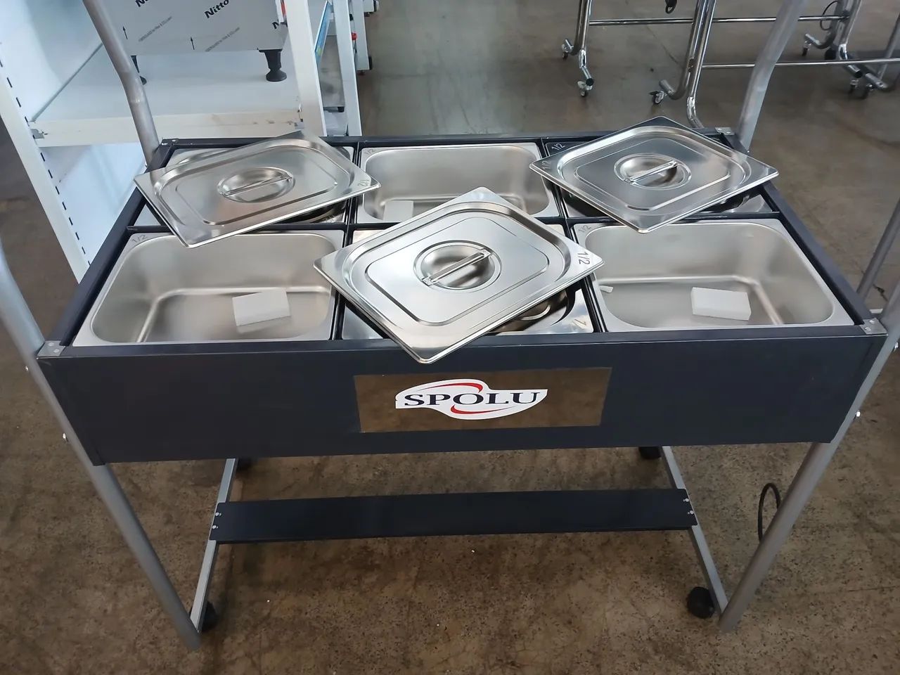Buffet Térmico 6 Cubas 220V - Spolu - Foto 3