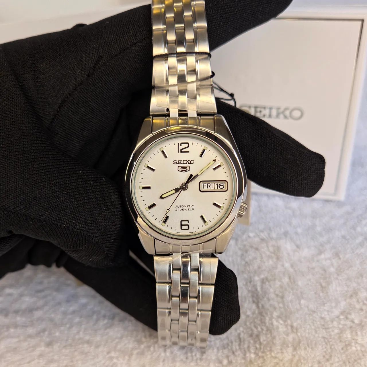 Relógio Seiko 5 Automático 38mm (SNK385K1) - NOVO - Foto 2