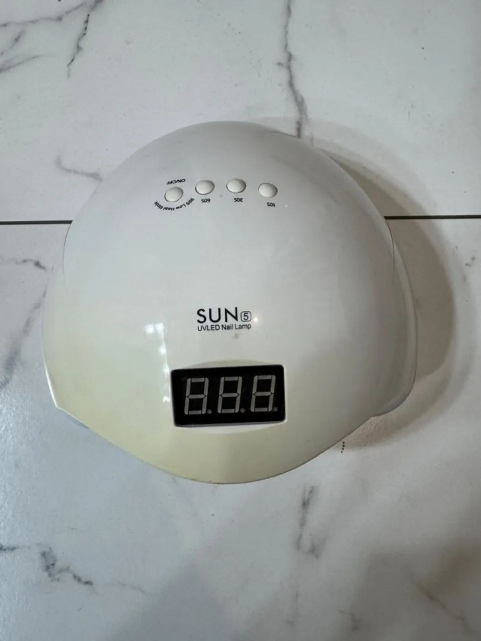 Cabine Led Uv Sun 5 Unhas Em Gel / Alongamento (Funcionando Perfeitamente)