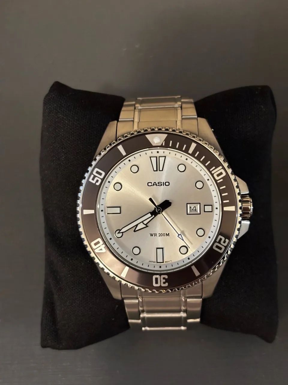Relógio Casio Duro MDV-107D-7AVDF - 200M - Completo com Caixa