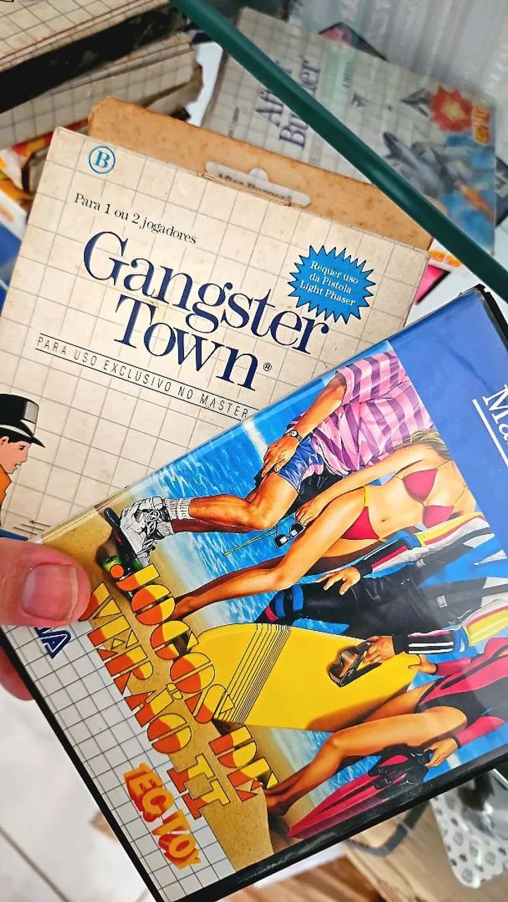 Jogos master system Jogos de Verão 2 indiana Jones Ganster town